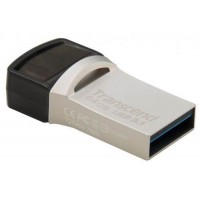 Флеш-накопитель Transcend JetFlash 890 64Gb USB 3.1/USB-C TS64GJF890S (Silver)
