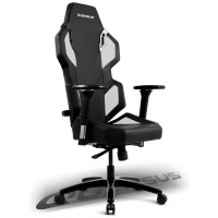 Игровое кресло Quersus E302/XW (Black/White)