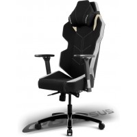 Игровое кресло Quersus Evos E301/XW (Black/White)