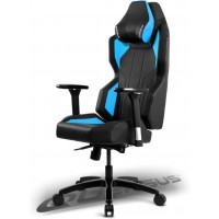 Игровое кресло Quersus Geos G702/XB (Black/Blue)