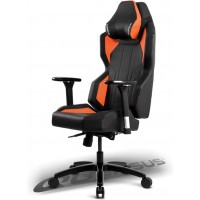 Игровое кресло Quersus Geos G702/XO (Black/Orange)