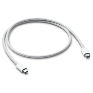 Кабель Apple USB-C Thunderbolt 3 (MQ4H2ZM/A) 0.8 метра (White) оптом