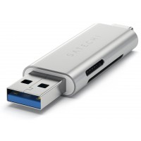 Кардридер Satechi Aluminum Card Reader ST-TCCRAS (Silver)