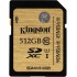 Карта памяти Kingston SDXC 512Gb Class 10 U1 UHS-I SDA10/512GB (Black) оптом