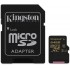 Карта памяти с адаптером Kingston microSDXC 64Gb Class 10 U1 UHS-I (SDCA10/64GB) оптом