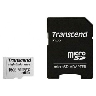 Карта памяти с адаптером Transcend microSDHC Class 10 16Gb TS16GUSDHC10V (Grey) оптом