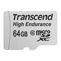 Карта памяти с адаптером Transcend microSDXC 64Gb Class 10 (TS64GUSDXC10V)