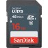 Карта памяти SanDisk SDHC Ultra Class 10 UHS-I 16Gb SDSDUNB-016G-GN3IN (Grey) оптом