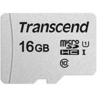 Карта памяти Transcend 300S microSDXC/SDHC 16Gb Class 10 UHS-I U1 (TS16GUSD300S)