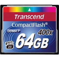 Карта памяти Transcend Compact Flash Premim 400x 64Gb TS64GCF400 (Blue)