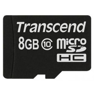 Карта памяти Transcend microSDHC Class 10 133x 8Gb TS8GUSDC10 (Black) оптом