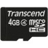 Карта памяти Transcend microSDHC Class 4 4Gb TS4GUSDC4 (Black) оптом