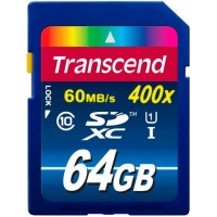 Карта памяти Transcend SDXC Card Class SD 64GB 10 UHS-1 TS64GSDU1 (Blue)