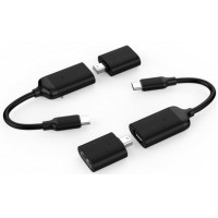 Комплект адаптеров HyperDrive USB-C Pro Video USB-C to HDMI/Mini DisplayPort (Black)
