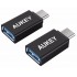Комплект переходников Aukey CB-A1 USB 3.0 - USB-C (Black) оптом