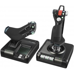 Контроллер для игровых симуляторов Logitech X52 Pro H.O.T.A.S. 945-000003 (Black) оптом