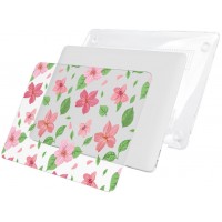 Накладка i-Blason Cover для MacBook Air 13 A1932 (Pink flowers)