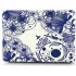 Накладка i-Blason Cover для MacBook Pro 13 Retina (Blue Line Flowers) оптом