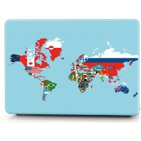Накладка i-Blason Cover для MacBook Pro 15 2016 A1707 (Flag World Map)