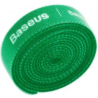 Органайзер проводов Baseus Rainbow Circle Velcro Straps 1m ACMGT-E06 (Green)