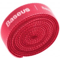 Органайзер проводов Baseus Rainbow Circle Velcro Straps 1m ACMGT-E09 (Red)