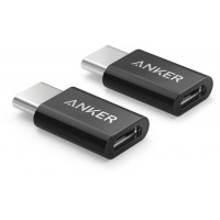 Переходник Anker MicroUSB/USB-C B8174011 (Black)