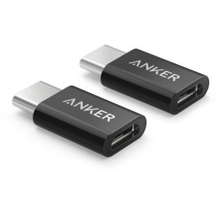 Переходник Anker MicroUSB/USB-C B8174011 (Black) оптом