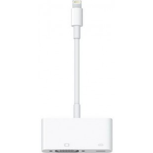Переходник Apple Lightning to VGA Adapter MD825Z/MA (White) оптом