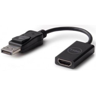 Переходник Dell DisplayPort to HDMI 2.0 492-BBXU (Black) оптом