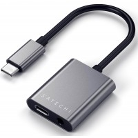 Переходник Satechi (ST-TCACAM) USB-C to USB-C/Mini-Jack (Space Grey)