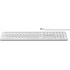 Проводная клавиатура Satechi Aluminium (ST-AMWKS-RU) русская раскладка (Silver) оптом