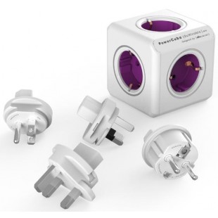Сетевой разветвитель Allocacoc PowerCube ReWirables 1800/DERW4P (Lilac) оптом