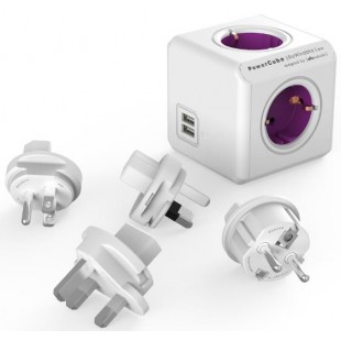 Сетевой разветвитель Allocacoc PowerCube ReWirables USB 1810/DERU4P (Lilac) оптом