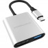USB-хаб HyperDrive 3-in-1 USB-C (Silver) оптом