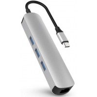 USB-хаб HyperDrive 6-in-1 USB-C (Silver)