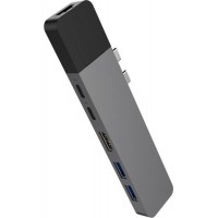 USB-хаб HyperDrive NET 6-in-2 для MacBook Pro 13/15 (Space Grey)