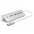 USB-хаб и картридер Satechi Aluminum USB 3.0 Hub & Card Reader ST-3HCRS (Silver) оптом