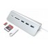 USB-хаб и картридер Satechi Aluminum USB 3.0 Hub & Card Reader ST-3HCRS (Silver) оптом