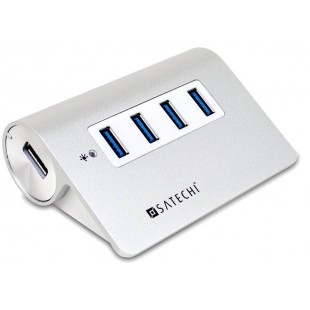 USB-хаб Satechi 4 Port USB 3.0 Premium Aluminum Hub V.2 (B00O2GH67I) оптом