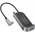 USB-концентратор Baseus Bend Angle No.7 Multifunctional Type-C (CAHUB-WJ0G) для iPad Pro (Dark Gray) оптом