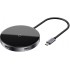 USB-концентратор Baseus Circular Mirror Wireless Charger USB-C WXJMY-A0G (Black) оптом