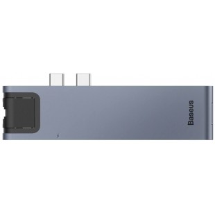 USB-концентратор Baseus Thunderbolt C+Pro (CAHUB-L0G) для MacBook Pro (Deep Grey) оптом