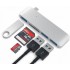 USB-концентратор Satechi Aluminum Combo (ST-TCUHS) USB Type C (Silver) оптом