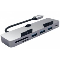 USB-концентратор Satechi Aluminum Type-C Clamp Hub Pro (Space Grey)