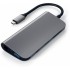 USB-концентратор Satechi Aluminum Type-C Multimedia Adapter ST-TCMM8PAM (Space Gray) оптом