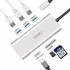 USB-концентратор Wiwu Apollo A631ST USB-C (Silver) оптом