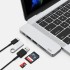 USB-концентратор Wiwu T8 Lite для MacBook Pro (Space Gray) оптом