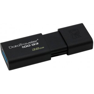 USB-накопитель Kingston DataTraveler 100 G3 32Gb, USB 3.0 DT100G3/32GB (Black) оптом