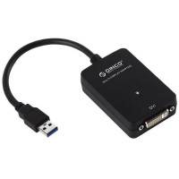 Видеоадаптер Orico USB-DVI DU3D (Black)