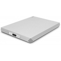 Внешний жесткий диск LaCie Mobile Drive (STHG2000400) 2Tb USB 3.1 Type C (Moon Silver)